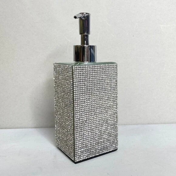 Bella Lux Full Rhinestone Diamond Soap Dispenser - Picture 1 of 6